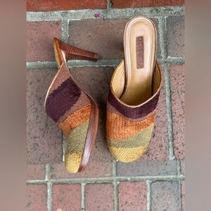 Vintage Tapestry Mules